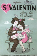 -  Illustration De Peynet. - 14 Février  ST VALENTIN Offrez Lui Un Cadeau - - Valentine's Day