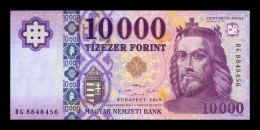Hungría Hungary 10000 Forint Szent István Király 2019 Pick 206c(2) Sc Unc - Hungary
