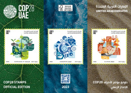 Dubai UAE 2023 COP28 Climate Change Conference By UN Stamps Official Edition - Dubai