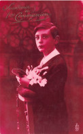 ENFANTS - Souvenir De 1ere Communion - Carte Postale Ancienne - Portretten