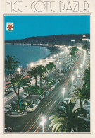 CPM NICE (06 ALPES MARITIMES) - LA PROMENADE DES ANGLAIS LA NUIT 1992 - Nice La Nuit