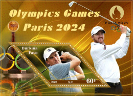Olympische Spelen 2024 , Burkina Faso - Blok Postfris - Verano 2024 : París