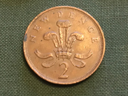Münze Münzen Umlaufmünze Großbritannien 2 Pence 1981 - 2 Pence & 2 New Pence