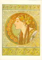 CPM- Alphonse MUCHA - Art Nouveau - Le LAURIER_1901  SUP*** Scan Recto/Verso - Mucha, Alphonse