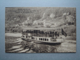 Lustin Sur Meuse - Le Bateau Touriste Devant Les Villas En Amont De Profondeville - Profondeville