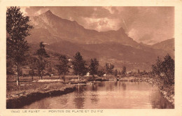 FRANCE - Le Fayet - Pointes De Platé Et Du Fiz - Carte Postale Ancienne - Andere & Zonder Classificatie