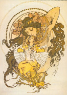 CPM- Alphonse MUCHA - Art Nouveau -ILSÉE, Princesse De Tripoli _  1897- SUP*** Scan Recto/Verso - Mucha, Alphonse