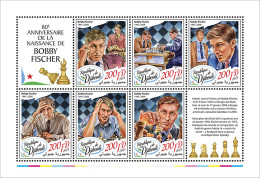 Djibouti  2023 Bobby Fischer. (344a01) OFFICIAL ISSUE - Echecs