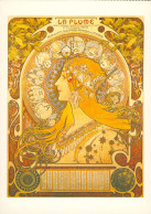 CPM- Alphonse MUCHA - Art Nouveau - LA PLUME , Revue Mensuelle - Salon Des CENT - Bibliothèque Artistique Et Littéraire - Mucha, Alphonse