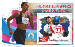 Olympische Spelen 2024 , Cameroun - Blok Postfris - Summer 2024: Paris