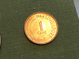 Münze Münzen Umlaufmünze Singapur 1 Cent 1984 - Singapore