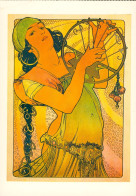 CPM- Alphonse MUCHA - Art Nouveau - "SALOMÉ" Estampe Moderne 1897 - Sup - Scan Recto/verso - Mucha, Alphonse