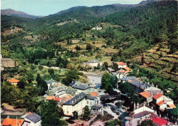 Ste Croix Vallée Française * Vue Aérienne Sur Le Centre Et Le Pont Sur Le Gardon - Other & Unclassified