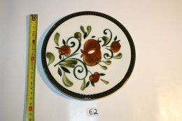 E2 Assiette - BOCH - Belgium - Argenteuil Fait Main - Décor Inaltérable - Motif Floral - Vintage 1960 - 2 - Boch (BEL)