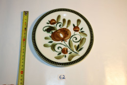 E2 Assiette - BOCH - Belgium - Argenteuil Fait Main - Décor Inaltérable - Motif Floral - Vintage 1960 - 6 - Boch (BEL)