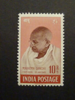 India 1948 Mahatma Gandhi Mourning 10r Mounted Mint, NICE COLOUR As Per Scan - Nuevos