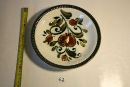 E2 Assiette Creuse - BOCH - Belgium - Argenteuil Fait Main - Décor Inaltérable - Motif Floral - Vintage 1960 - 8 - Boch (BEL)