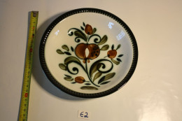 E2 Assiette Creuse - BOCH - Belgium - Argenteuil Fait Main - Décor Inaltérable - Motif Floral - Vintage 1960 - 9 - Boch (BEL)