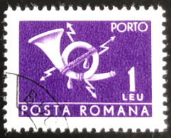 Romana - Roemenië - C14/54 - 1967 - (°)used - Michel 112 - Posthoorn & Bliksem - Segnatasse