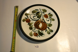 E2 Assiette Semi Creuse - BOCH - Belgium - Argenteuil Fait Main - Décor Inaltérable - Motif Floral - Vintage 1960 - 4 - Boch (BEL)