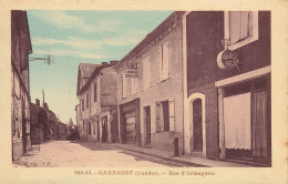 Gabarret * La Rue D'armagnac * Pharmacie MONSEGUR * Horlogerie - Gabarret