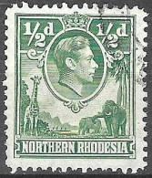 GREAT BRITAIN # NORTHERN RHODESIA FROM 1938  STAMPWORLD 25 - Rodesia Del Norte (...-1963)