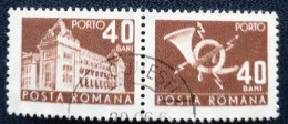 Romana - Roemenië - C14/54 - 1967 - (°)used - Michel 111 - Postkantoor & Posthoorn & Bliksem - Strafport