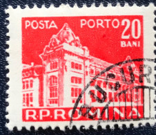 Romana - Roemenië - C14/54 - 1957 - (°)used - Michel 104 - Postkantoor - Port Dû (Taxe)