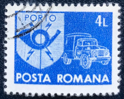 Romana - Roemenië - C14/55 - 1982 - (°)used - Michel 130 - Postembleem & Postvoertuig - Port Dû (Taxe)