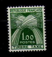 France - 1960 - 1 F. Gerbes - Neufs** - MNH - 1960-.... Mint/hinged