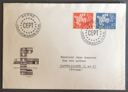 Suisse, EUROPA 1961 - FDC - (W1085) - Lettres & Documents