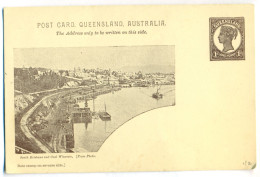 Postcard, South Brisbane And Coal Wharves, Queensland, Australia - Brisbane