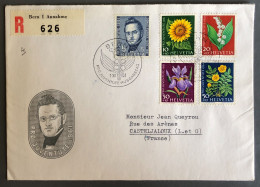 Suisse, Divers Pro Juventus 1.12.1961 Sur Enveloppe Recommandée - (W1088) - Lettres & Documents
