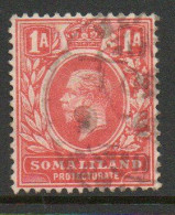 Somaliland Protectorate 1912 GV 1 Anna Value, Wmk. Multiple Crown CA, Used, SG 61 (BA2) - Somaliland (Protectorate ...-1959)