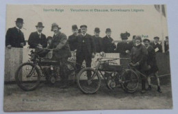 MOTO / MOTOS - Photo Carte - Moto COLLOT PACER - Ed: Dumont, Liège 1905 - Circulé - 2 Scans - Moto