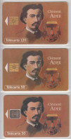 FRANCE 1993 CLEMENT ADER INVENTOR 3 DIFFERENT CARDS - 1993