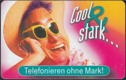 Germany P12/97 Cool & Stark - Mann DD:2709 - P & PD-Series: Schalterkarten Der Dt. Telekom