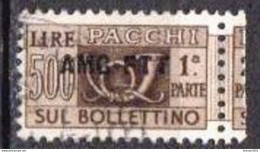 Triest Used Stamp, Only The Left Side Of The Pair - Used