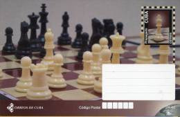 Lote TP32-6,  Cuba, 2011, Entero Postal, Postal Stationary, Ajedrez. Chess - Tarjetas – Máxima