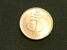 Münze Münzen Umlaufmünze Tschechoslowakei 5 Heller 1978 - Tchécoslovaquie