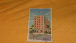 CARTE POSTALE ANCIENNE CIRCULE DE 1949../ HOTEL PATRICIA MIAMI FLORIDA..HOME OF THE NILES..CACHET + TIMBRE - Miami