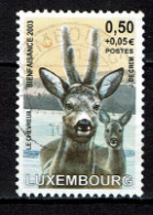 Luxembourg 2003 - YT 1572 - Faune, Fauna, Chevreuil, Reh, Deer, Ree - Oblitérés