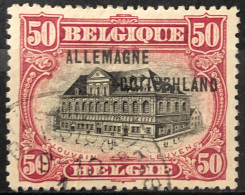 1919. MiNr 10, O - OC38/54 Occupazione Belga In Germania