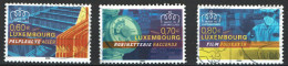 Luxembourg 2003 - YT 1565/1567 - Made In Luxemburg, Steel, Acier, Polyester, Raccords - Used Stamps