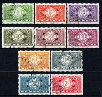 Sénégal  - 1935  - Tb Taxe 22 à 31 - Oblit - Used - Postage Due