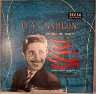 Jean Sablon ‎– Songs Of Paris - Formatos Especiales