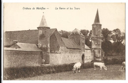 Belgique  -   Waleffes  - Chateau  De Waleffes  -   La Ferme Et Les Tours   - Pres Faimes - Faimes