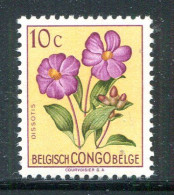 CONGO BELGE- Y&T N°302- Neuf Sans Charnière ** (fleurs) - Unused Stamps