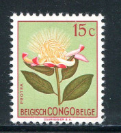 CONGO BELGE- Y&T N°303- Neuf Sans Charnière ** (fleurs) - Nuovi