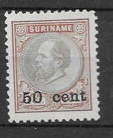 Suriname 1900, NVPH 40 MNG Kw 170 EUR (SN 1272) - Suriname ... - 1975